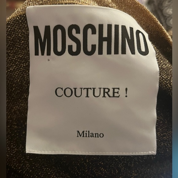 ❤️🔥RARE❤️🔥 Moschino Couture “Credit Card” Cardigan - Authentic Made in Italy - Picture 13 of 16